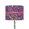 Simple Floral 8" Drum Lamp Shade - Fabric (Personalized)