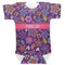 Simple Floral Baby Bodysuit (Personalized)
