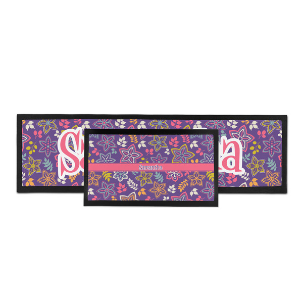 Simple Floral Bar Mat - Parent Main