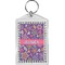 Simple Floral Bling Keychain (Personalized)
