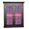 Simple Floral Cabinet Decal - Custom Size (Personalized)
