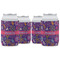 Simple Floral Can Cooler (12 oz) - Set of 4 w/ Name or Text