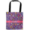 Simple Floral Auto Back Seat Organizer Bag (Personalized)