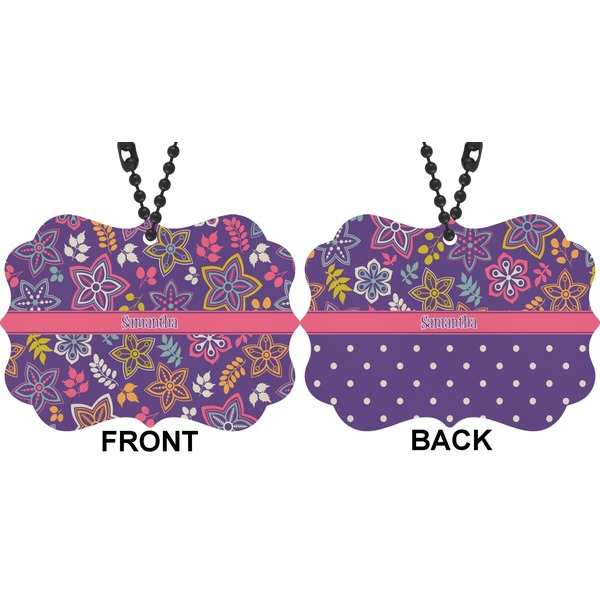 Simple Floral Car Ornament (Approval)