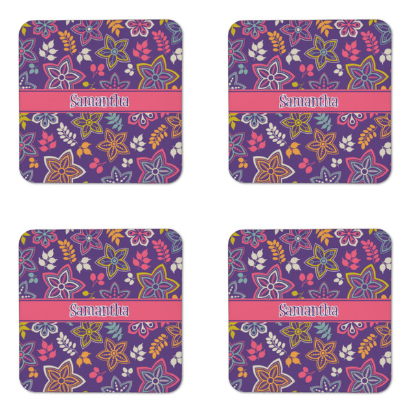 Simple Floral Coaster Set - APPROVAL