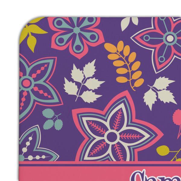 Simple Floral Coaster Set - DETAIL