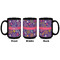 Simple Floral Coffee Mug - 15 oz - Black APPROVAL