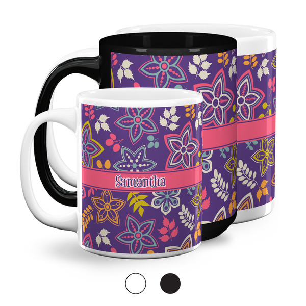 Simple Floral Coffee Mugs Main