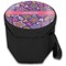 Simple Floral Collapsible Personalized Cooler & Seat (Closed)