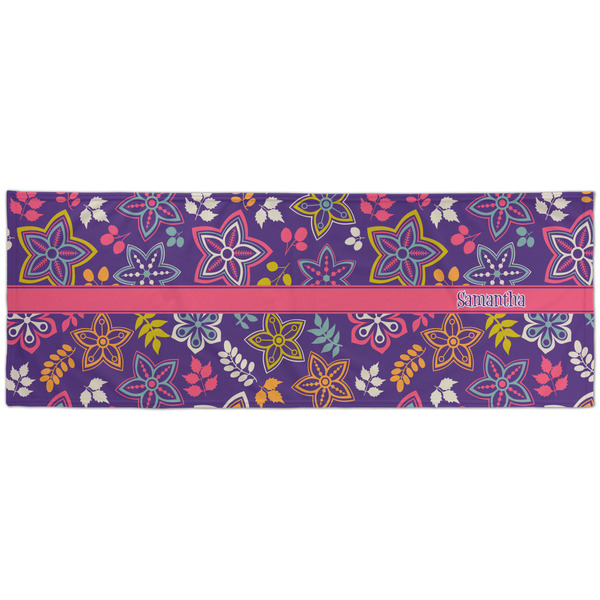 Simple Floral Cooling Towel- Approval