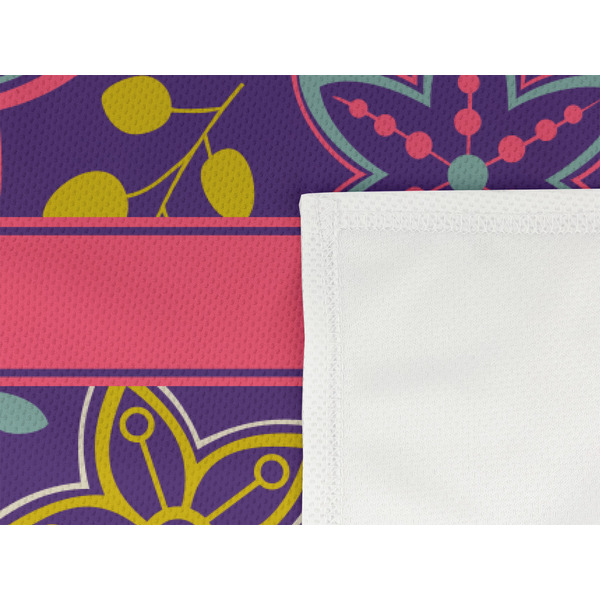 Simple Floral Cooling Towel- Detail