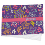 Simple Floral Cooling Towel (Personalized)