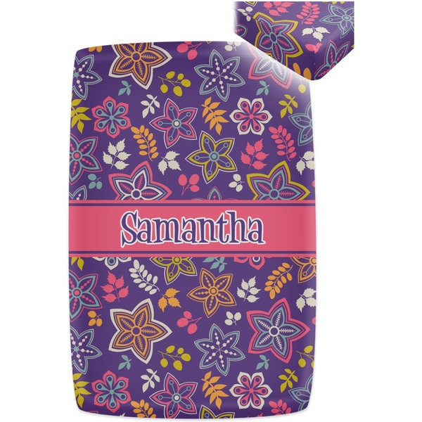 Simple Floral Crib Fitted Sheet - Apvl