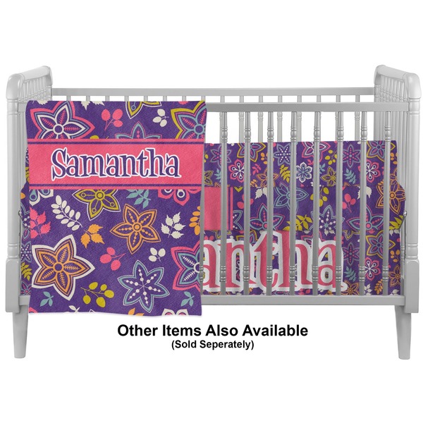 Simple Floral Crib - Profile Sold Seperately