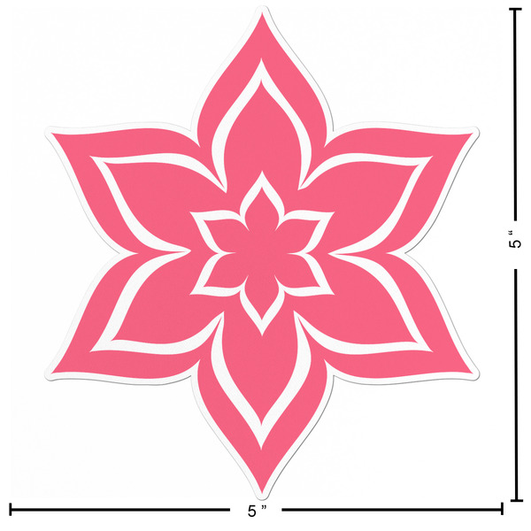 Simple Floral Custom Shape Iron On Patches - L - APPROVAL