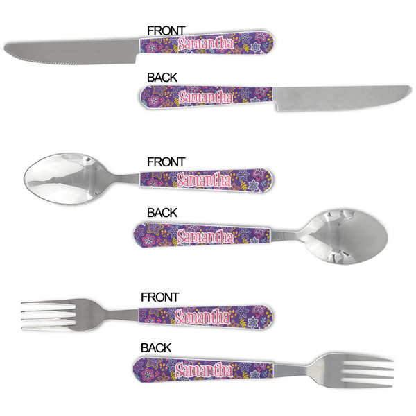 Simple Floral Cutlery Set - APPROVAL
