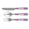 Simple Floral Cutlery Set - FRONT