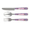 Simple Floral Cutlery Set (Personalized)