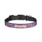 Simple Floral Dog Collar - Large (Personalized)