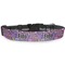 Simple Floral Dog Collar Round - Main