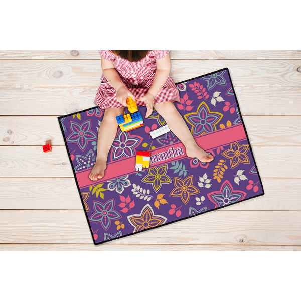 Simple Floral Door Mats - LIFESTYLE kid