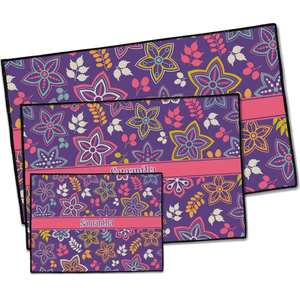 Simple Floral Door Mats - PARENT MAIN