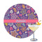 Simple Floral Drink Topper - Large - Single with Drink