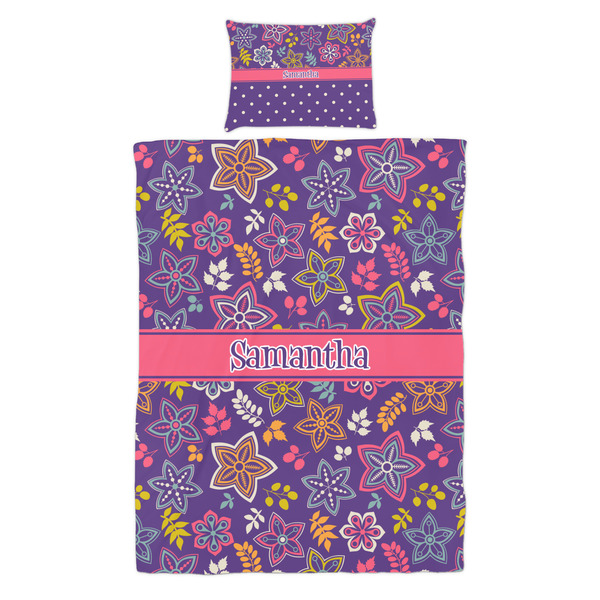 Simple Floral Duvet Cover Set - Twin - Alt Approval