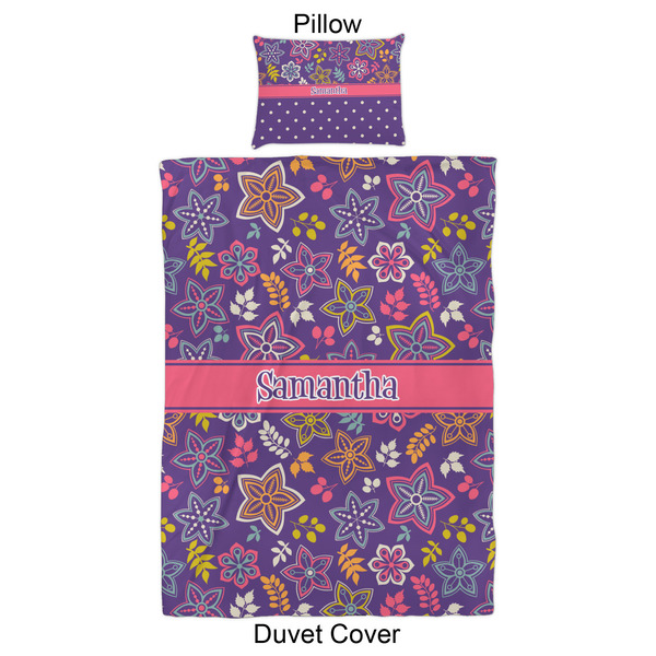 Simple Floral Duvet Cover Set - Twin XL - Approval