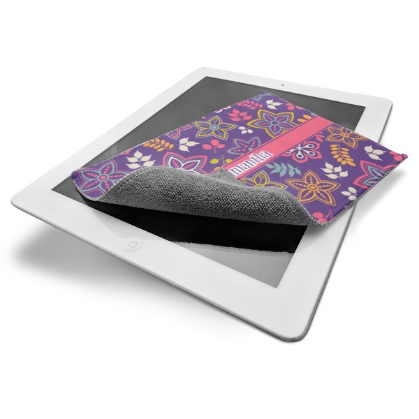 Simple Floral Electronic Screen Wipe - iPad