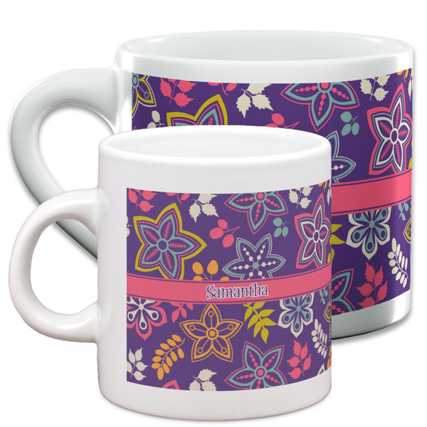 Simple Floral Espresso Mugs - Main Parent