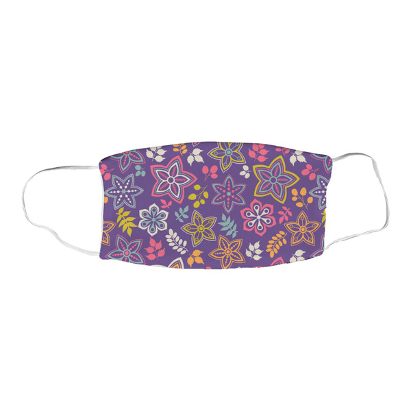Simple Floral Fabric Face Mask
