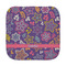 Simple Floral Face Cloth-Rounded Corners