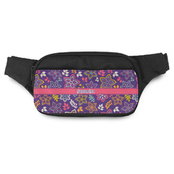 Simple Floral Fanny Pack (Personalized)