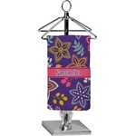 Simple Floral Finger Tip Towel - Full Print (Personalized)
