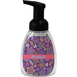 Simple Floral Foam Soap Bottle (Personalized)