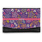 Simple Floral Genuine Leather Womens Wallet - Front/Main