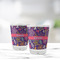 Simple Floral Glass Shot Glass - Standard - LIFESTYLE
