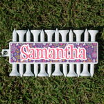 Simple Floral Golf Tees & Ball Markers Set (Personalized)