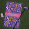 Simple Floral Golf Towel Gift Set (Personalized)