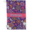 Simple Floral Golf Towel (Personalized)