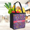 Simple Floral Grocery Bag - LIFESTYLE