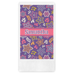 Simple Floral Guest Towels - Full Color (Personalized)