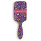 Simple Floral Hair Brush - Front View