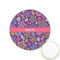 Simple Floral Printed Cookie Topper - 1.25" (Personalized)