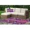 Simple Floral Outdoor Mat & Cushions