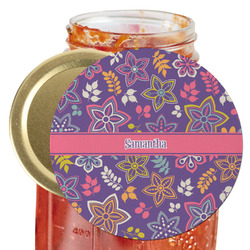 Simple Floral Jar Opener (Personalized)