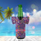 Simple Floral Jersey Bottle Cooler - LIFESTYLE