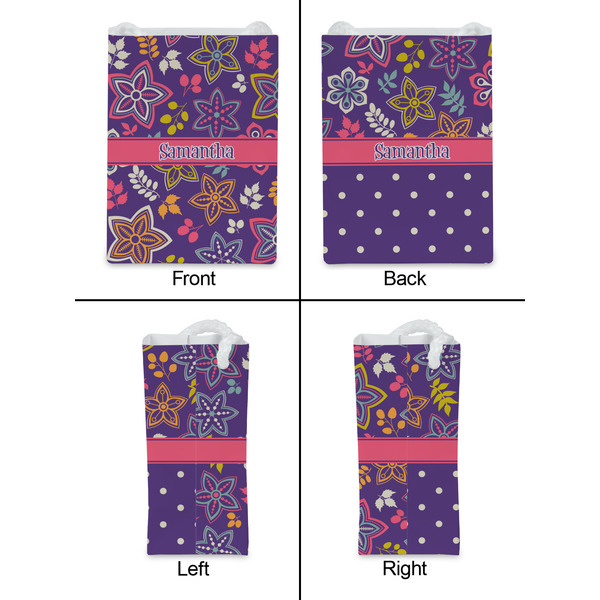 Simple Floral Jewelry Gift Bag - Gloss - Approval