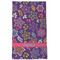 Simple Floral Kitchen Towel - Poly Cotton - Full Front